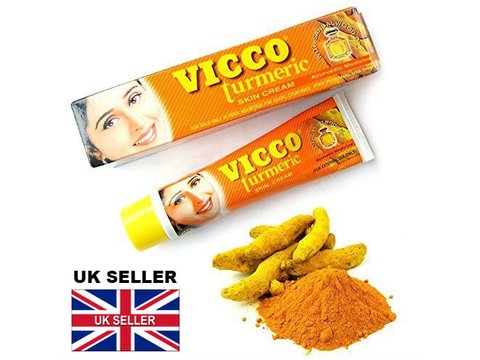 Vicco Turmeric Skin Cream with Sandalwood Oil 4 pack (4 X 70g)