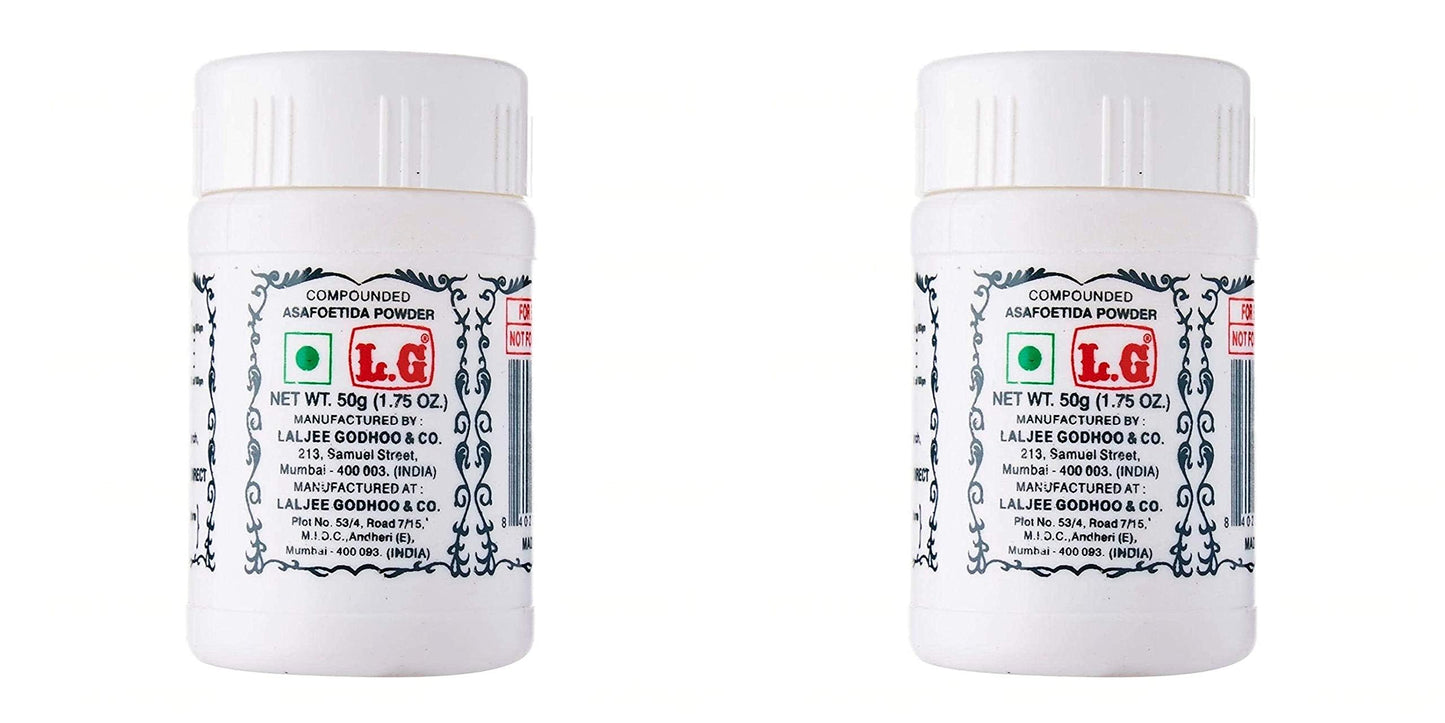 Laljee Godhoo Hing (Asafoetida) 50gms Pack of 2