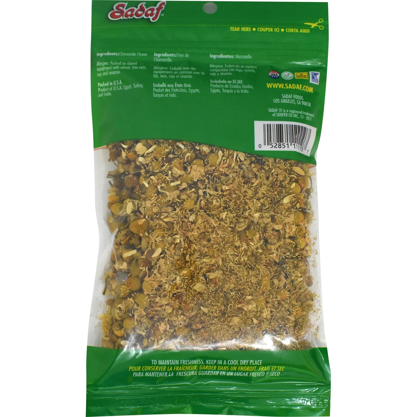 Sadaf Chamomile Flower 1 Oz - Food / Masala / Dal