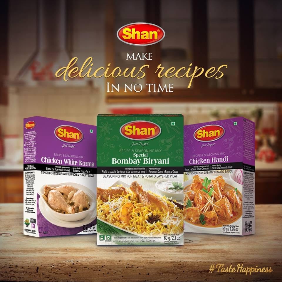 Shan Seasoning Mix -bombay Biryani 60 gms - Shan Masala