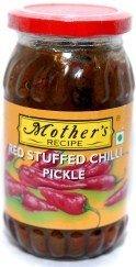 Mother's Recipe Red Stuffed Chilli Pickle - 500g