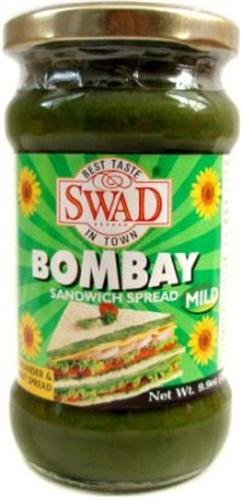 Swad Bombay Sandwich Spread Hot 280 gms - Chutney Spread