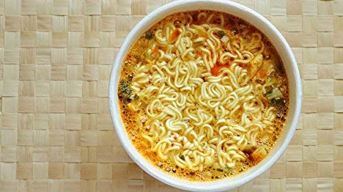 Maggi Masala 2-Minute Noodles India Snack - Largest Pack 2.46 Ounce (Pack of 12)