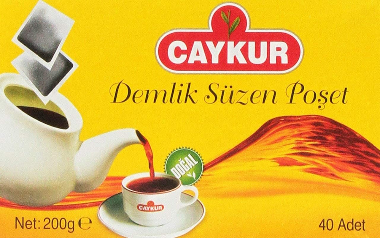 aykur Black Tea Bags for Tea Pot 40 bags 2 pack 2 pack 40 Count