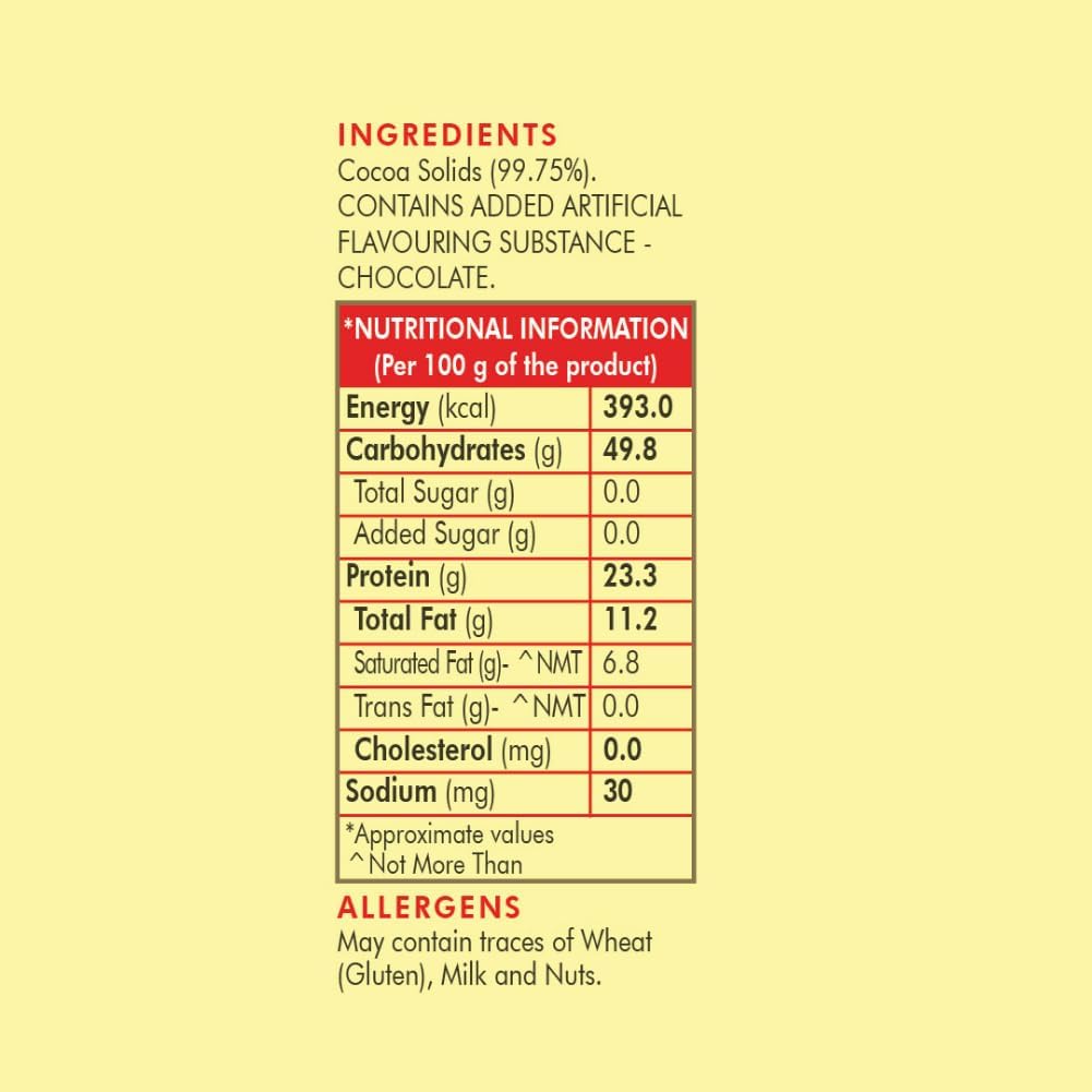 WeiKFiELD Cocoa Powder, 150g