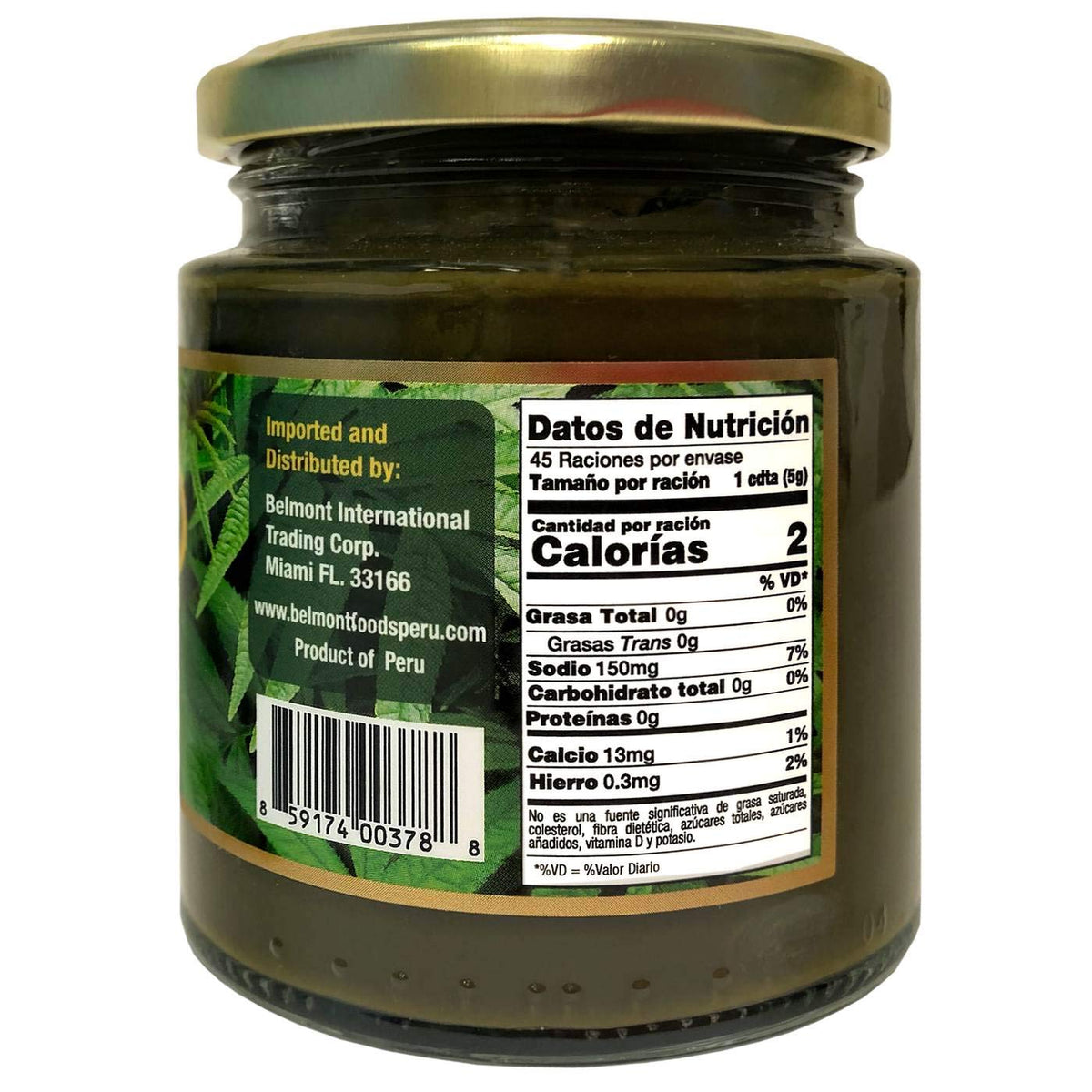 Belmont Huacatay Black Mint Paste (7.5 oz/220 g)