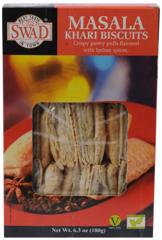 Swad Masala Khari 400 gms - Biscuits & Cookies