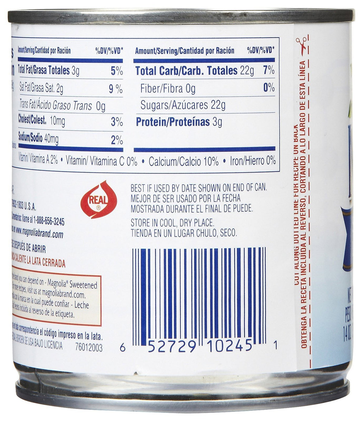 Borden's Magnolia Sweetened Condensed Milk 14 Oz
