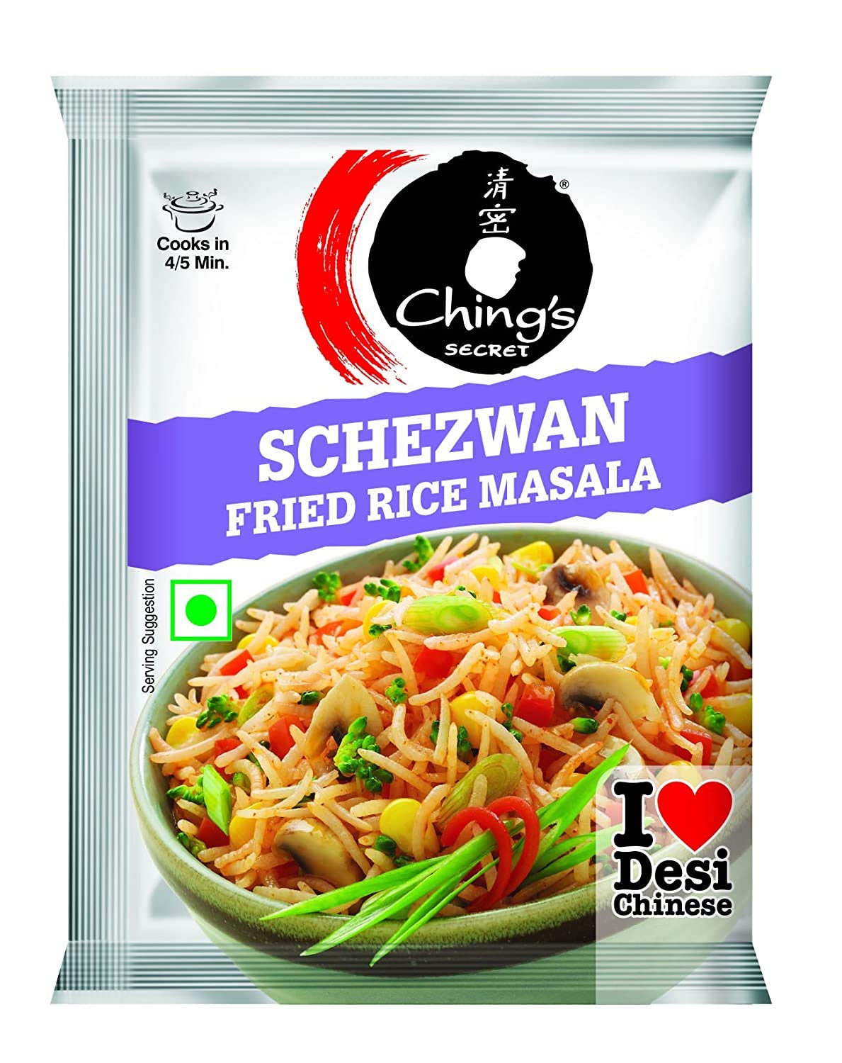 Ching's Secret Schezwan Fried Rice Masala 20gm - Pack of 5