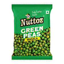 Nuttoz Green Peas, 140gm Pack of 2 Masala