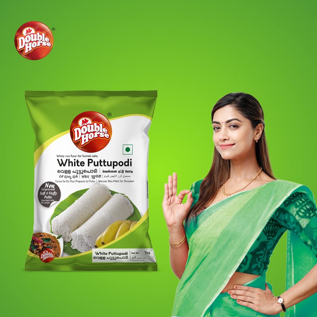 Double Horse White Puttupodi 1 Kg