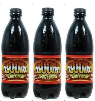 Boom Jamaican Energy Drink ORIGINAL (Pack Of 3) TS, 20.28 Fl Oz
