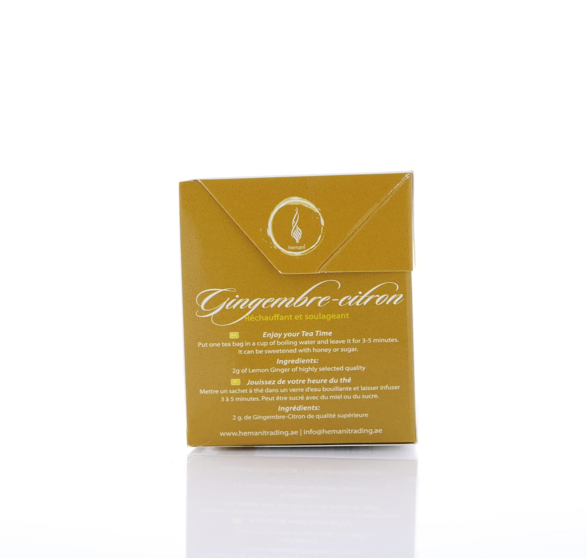 Hemani Lemon Ginger Tea, 40 Gram