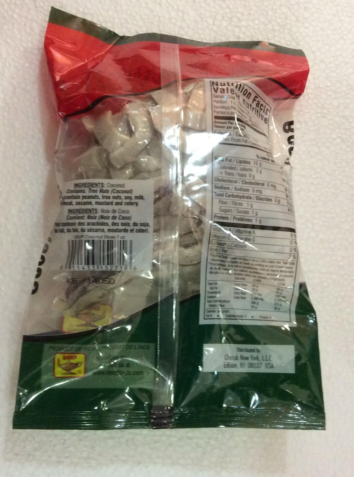 Udupi Coconut Slices - 200g., 7oz.