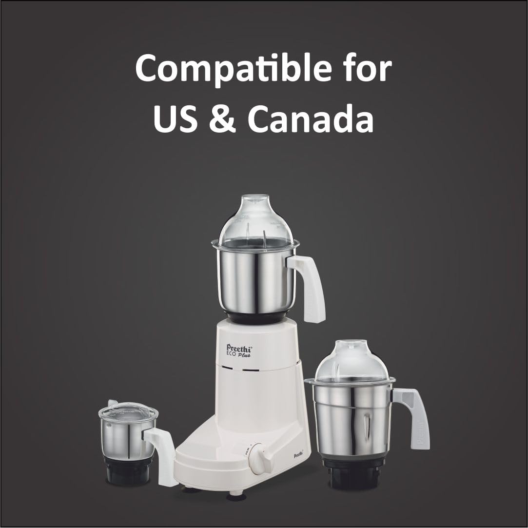 Preethi Eco Plus Mixer Grinder - Indian Mixer Grinder