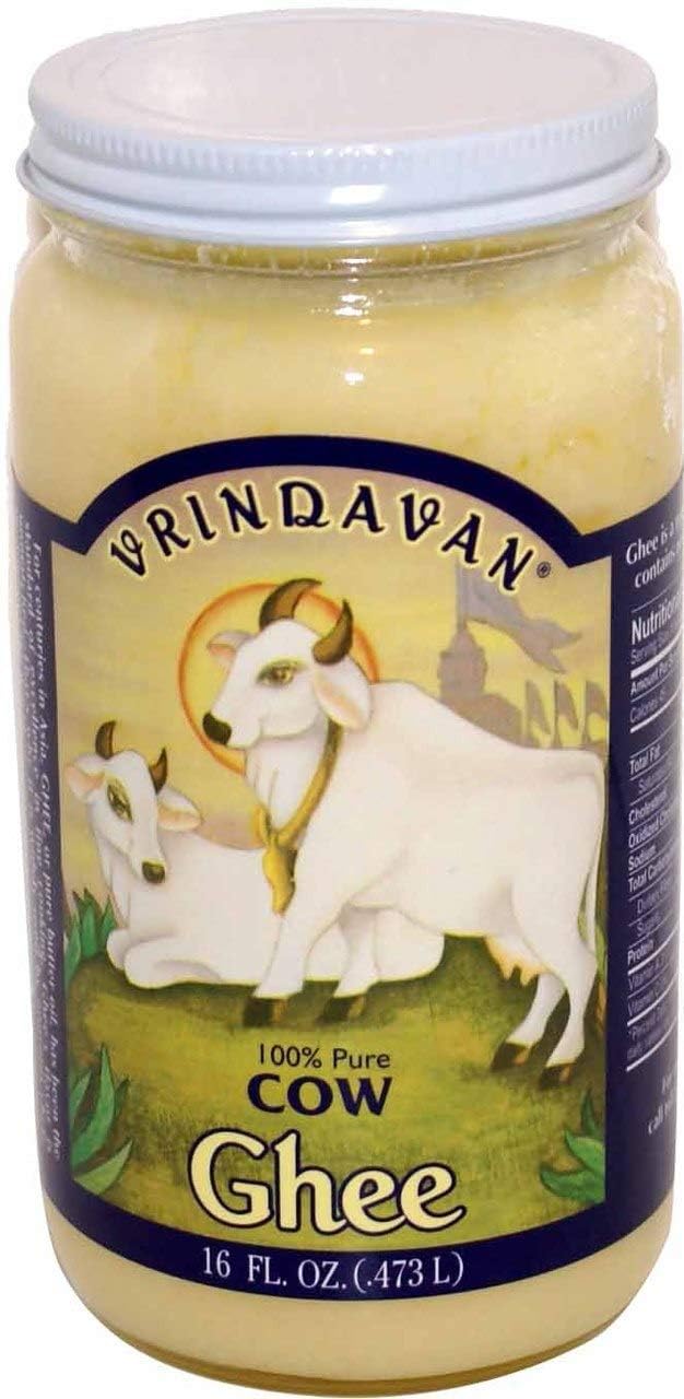 Vrindavan Cow Ghee 16 Oz - Food / Masala / Dal