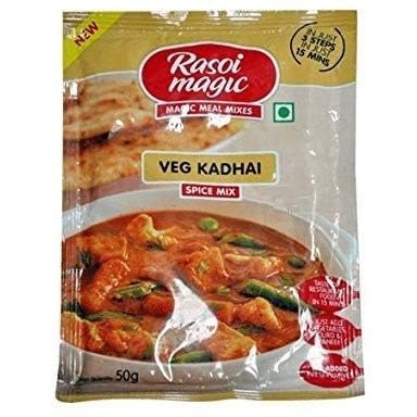 Pack of 2 - Rasoi Magic Veg Kadhai Mix 50 gm (50 Grams Each)