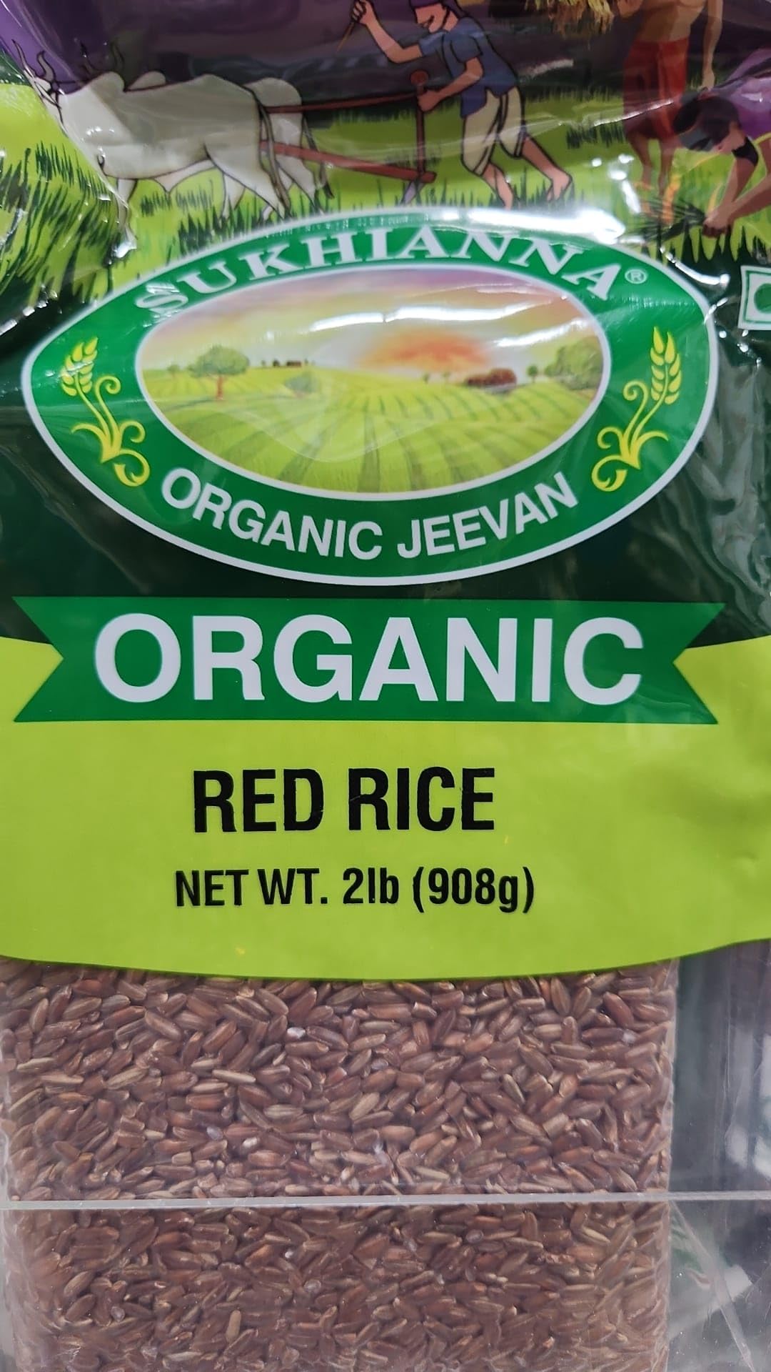 Pure and Wholesome: 100% Organic Red Rice - A Nutrient-Rich Choice for Health-Conscious Living
