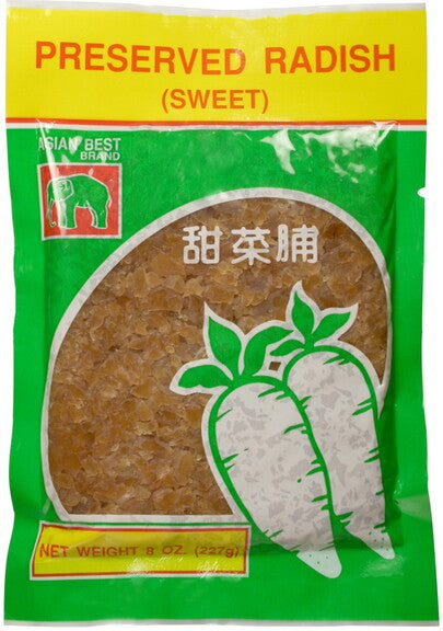 Asian Best Preserved Chopped Radish, 8 OZ