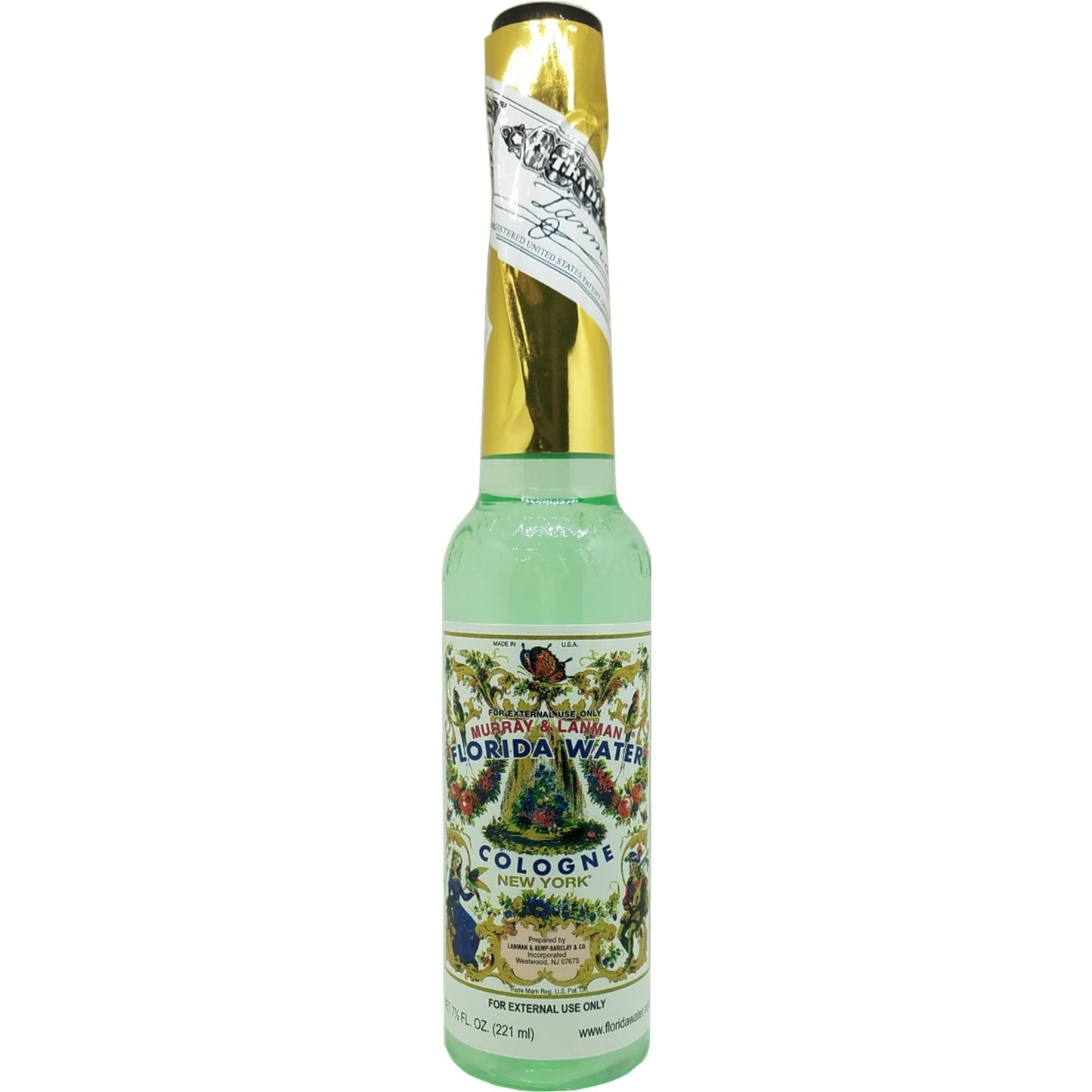 Lanman & Kemp Authentic Real Florida Water Cologne Florida Water Cologne 7.5 Oz - Six (6) Plastic Bottles - Bath & Shower