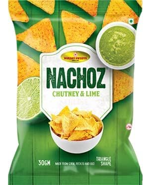 Bombay Sweets Nachoz Chutney and Lime (Pack of 10)