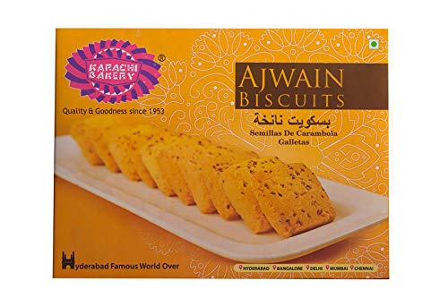 Karachi Bakery Ajwain Biscuits 400gm