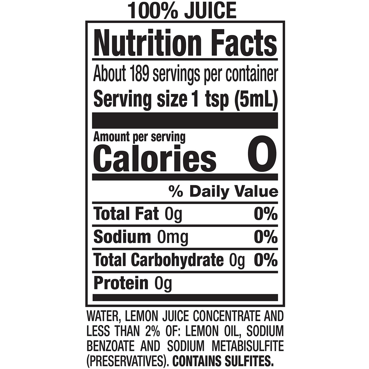 Realemon Pure Lemon Juice 32 oz - Herbal Juice
