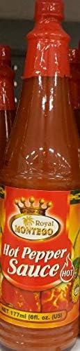 Royal Montego Hot Pepper Sauce 5 fl oz (3 Bottle)