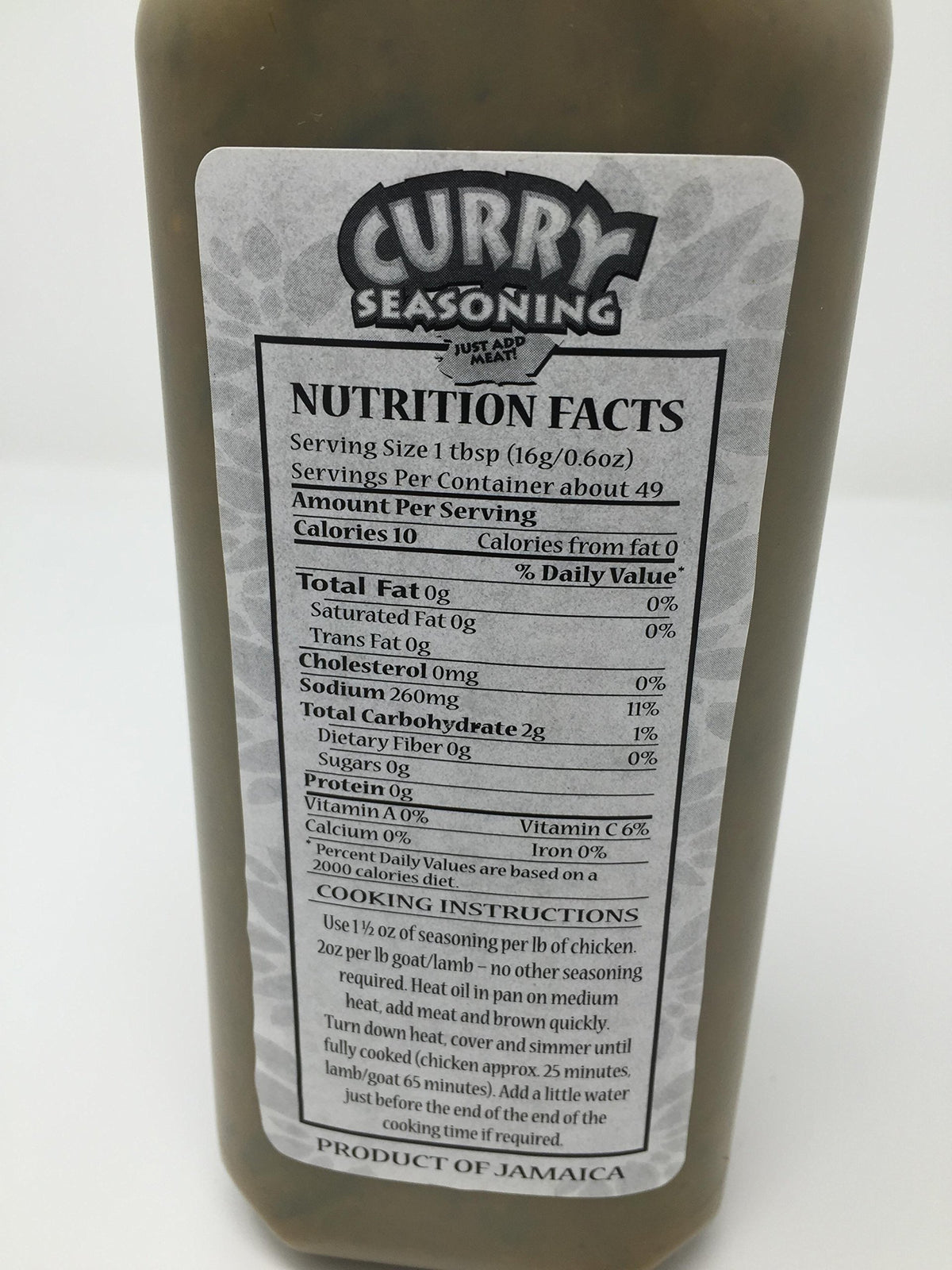 Spur Tree Jamaican Curry Seasoning Experience Authentic Jamaican Taste All-Natural And Fresh Ingredients Curry Seasoning Jamaican Curry Jamaican (35 Oz)
