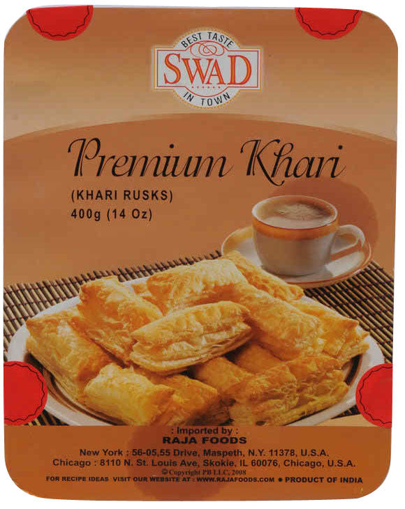 Swad Premium Khari 400 gms - Biscuits & Cookies