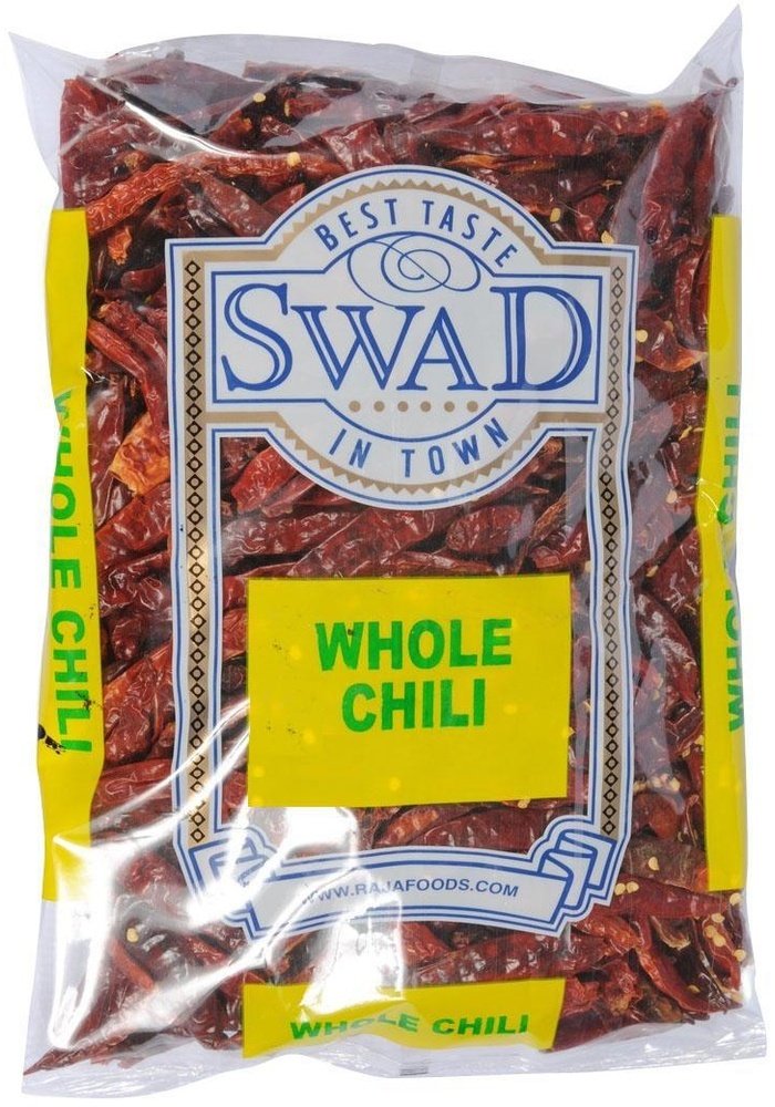 Swad Whole Chilli 200 gms - Food / Masala / Dal