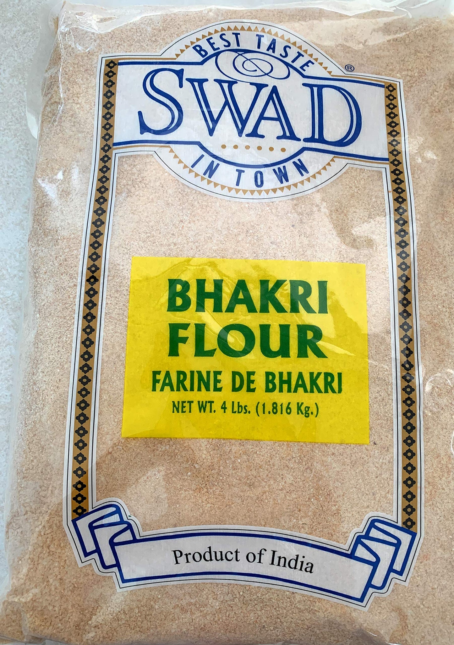 Swad Bhakhri Flour 4 lbs - Food / Masala / Dal