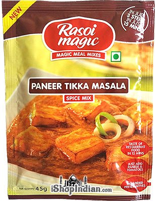 Rasoi Magic Spice Mix- Paneer Tikka Masala 45 gms - Food / Masala / Dal