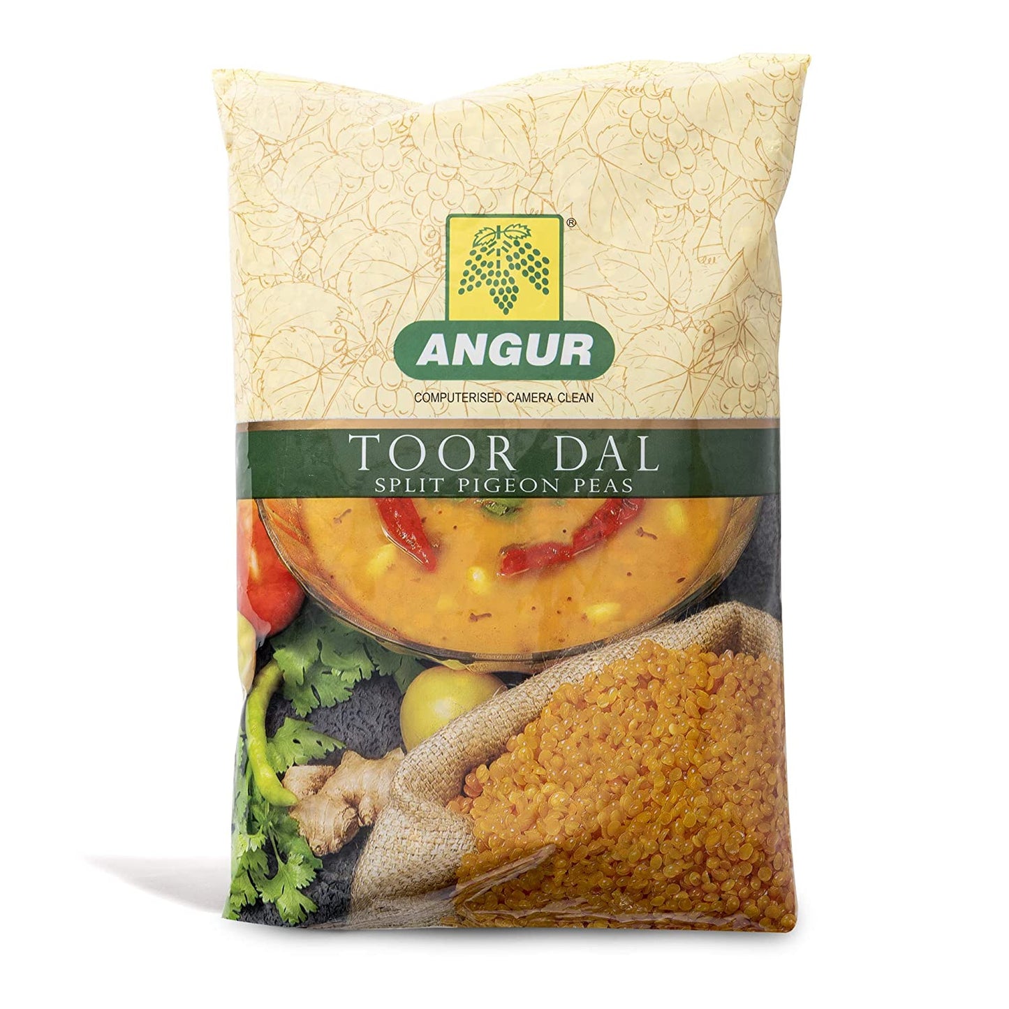 Angur Toor Dal Oily 4 lbs