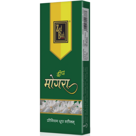 Zed Black Mogra Dhoop Sticks. - Hindu Puja Items
