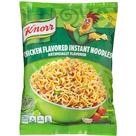 Knorr Chicken Flavored Noodles 66 gm - Gourmet Indian Good