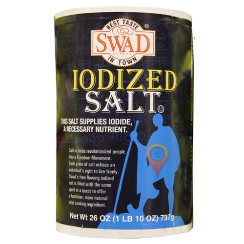 Swad Iodized Salt 1 lb - Food / Masala / Dal