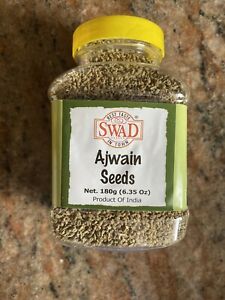 Swad Ajwain Seeds 180 gms - Food / Masala / Dal