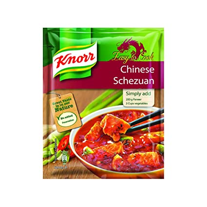 Knorr Chinese Schezuan Gravy Mix 49 gms - Food / Masala / Dal