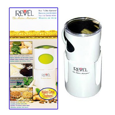Revel Stainless Steel Wet 'n' Dry Grinder - Mixer Grinder