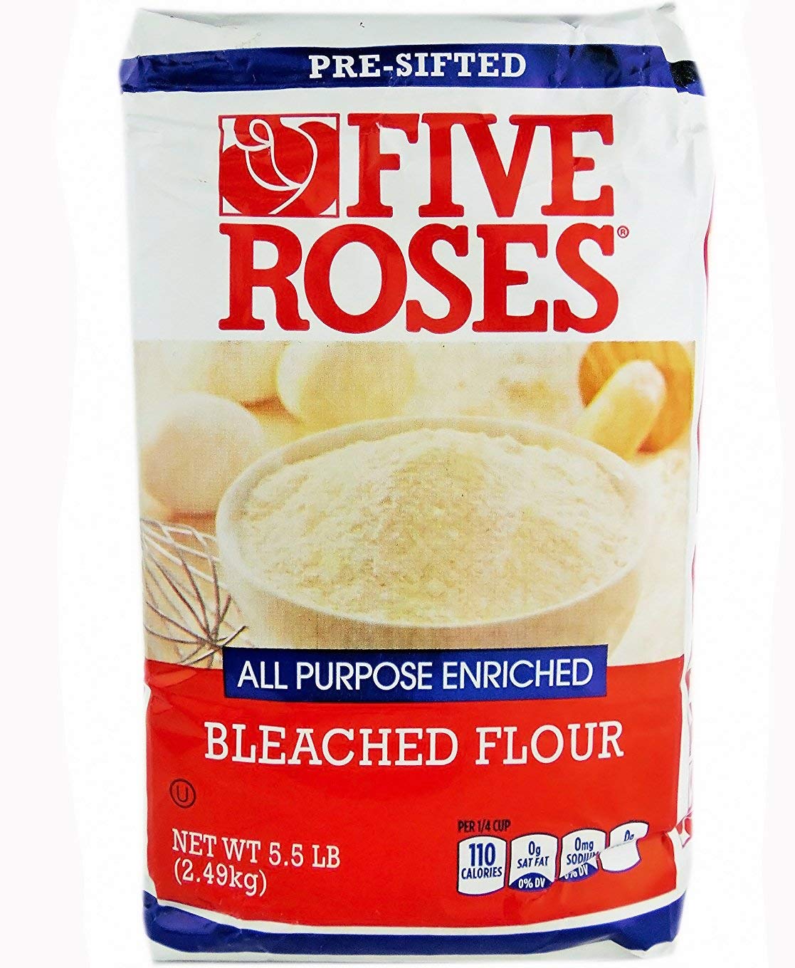 Five Roses All Purpose Bleached Flour 5.5 Lbs