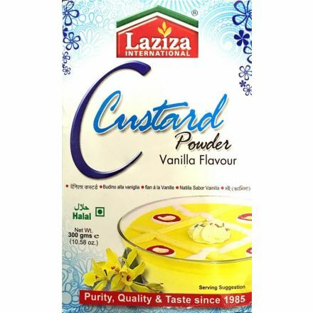 Laziza Custard Powder- Vanilla Flavor 300 gms - Food / Masala / Dal