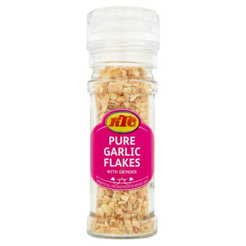 KTC Pure Garlic Flakes 60 gms - Chutney Spread
