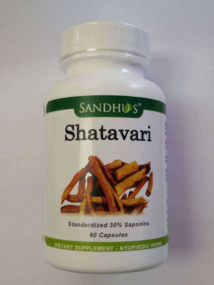 Sandhu's Shatavari 60 capsules - Ayurveda & Remedies