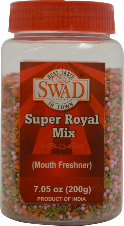 Swad Super Royal Mix Mouth Freshner 200 gms - Mouth Freshneer