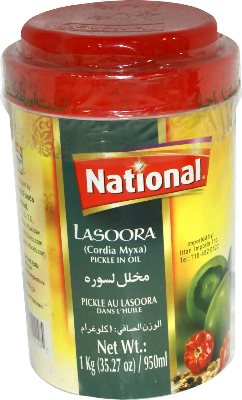 National Lasoora Pickle In Oil 1 Kg