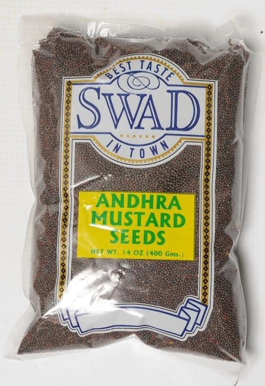 Swad Andhra Mustard Seeds 28 Oz - Food / Masala / Dal