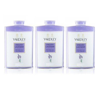 Yardley English Lavender Perfumed Talc, 250gm-Pack of 3 - Skin Care
