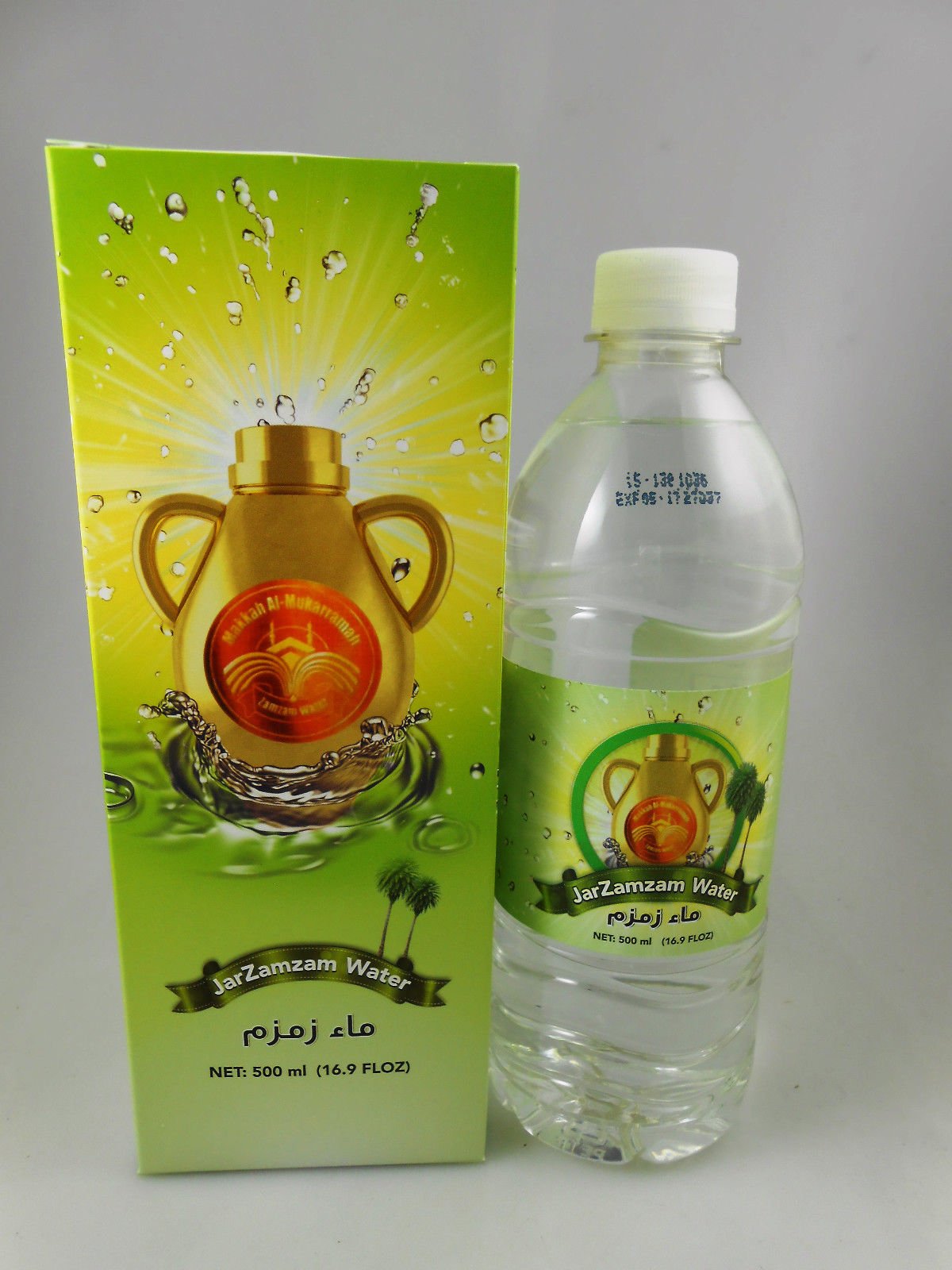 6x ZamZam 500ml Bottle Water from Mecca Makkah Saudi Arabia Zam Zam