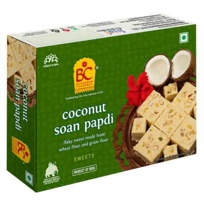 Bhikharam Chandmal Coconut Soan Papdi 500 gms